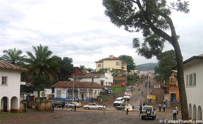 Bukavu près de la cathédrale