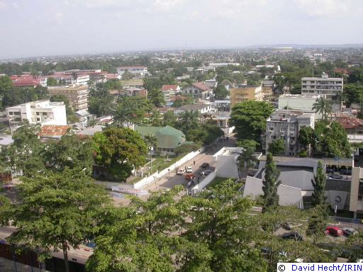 Kinshasa vue arienne