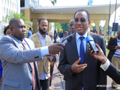 Le Premier Ministre Bruno Tshibala Nzenze a dpos le 20 mai 2019 sa dmission et celle du Gouvernement, auprs du Chef de l'Etat. Photo Prsidence RDC.