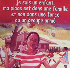 A Bukavu, le 23 juin 2008 a marqu le lancement officiel de la campagne de sensibilisation Zro Enfant Associ aux Forces et Groupes Arms, patronne par la Premire Dame de la RD Congo, Olive Kabila Lembe et organise par l'Unit d'Excution du Programme National de Dsarmement, Dmobilisation et Rinsertion (UEPN-DDR, ex CONADER).