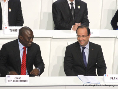 Joseph Kabila et Franois Hollande