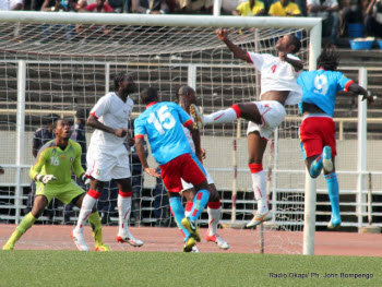 Les Lopards du Congo face aux Nzalang de Guine quatoriale le 9.9.2012