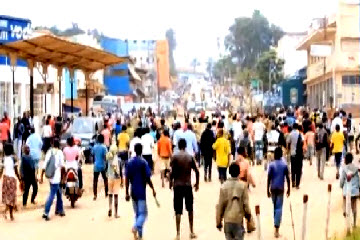 Manifestations contre le M23 mercredi 21.11.2012  Bukavu