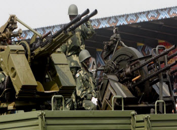 Des troupes de l'armée Congolaise