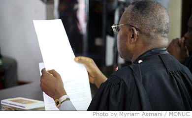 Cour Supreme du Congo-Kinshasa en session