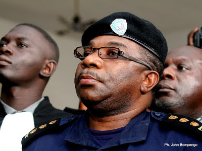 Le colonel Daniel Mukalayi ce 23/06/2011 à Kinshasa, lors de sa condamnation par la haute cour militaire