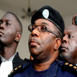 Le colonel Daniel Mukalayi le 23/06/2011 à Kinshasa