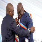 Félix Tshisekedi et Joseph Kabila lors de la cérémonie d'investiture