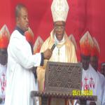 Mgr Fridolin Ambongo Besungu le dimanche 25 novembre 2018 à Kinshasa