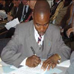 Signature de l'act de paix de Goma