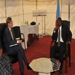 Joseph Kabila and Robert Zoellick à Goma