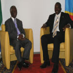 Joseph Kabila et Thabo Mbeki