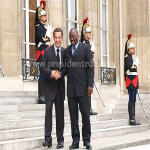 Joseph Kabila et Nicolas Sarkozy