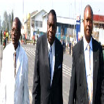 Katumbo Mbogho, Konde Vila Kikanda et Eugene Serufuli, trois anciens gouverneurs du Nord-Kivu