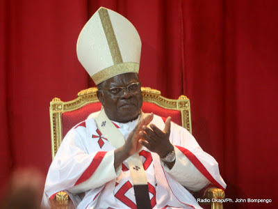 Cardinal Laurent Mosengwo Pasinya. Radio Okapi/Ph. John Bompengo