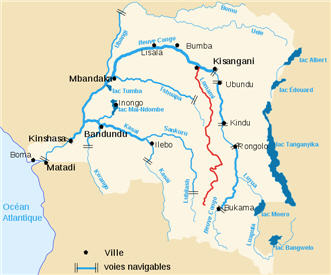 Lomami - fleuve Congo
