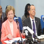 Mary Robinson et Martin Kobler