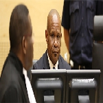Mathieu Ngudjolo Chui à la Cour pénale internationale le 18 décembre 2012