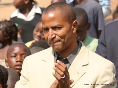 Moise Katumbi, gouverneur de la province du Katanga le 29/6/2011 à Lubumbashi