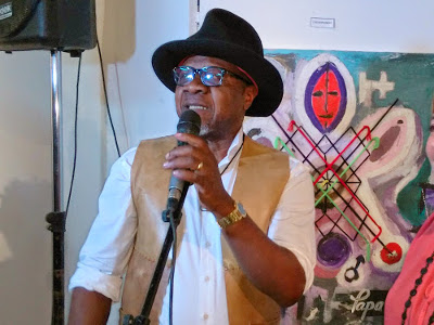 Le chanteur Papa Wemba à Kinshasa