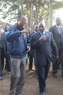 Joseph Kabila et Paul Kagame à Goma