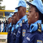 Policiers congolais travaillant pour l'ONU