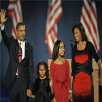 Barack Obama et sa famille