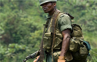 Soldat des FARDC au front