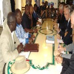 Joseph Kabila recoit les ambassadeurs a Goma le 15.10.2007