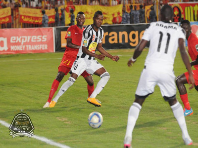 Le TP Mazembe joue contre El Merreikh le 26.9.2015 à Omdurma