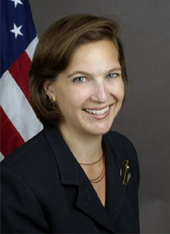 Mme Victoria Nuland, porte-parole du Département D'État américain