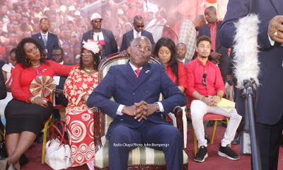 Vital Kamerhe lors du congrès de son parti UNC à Kinshasa, le 02/08/2018. Radio Okapi/Ph. John Bompengo