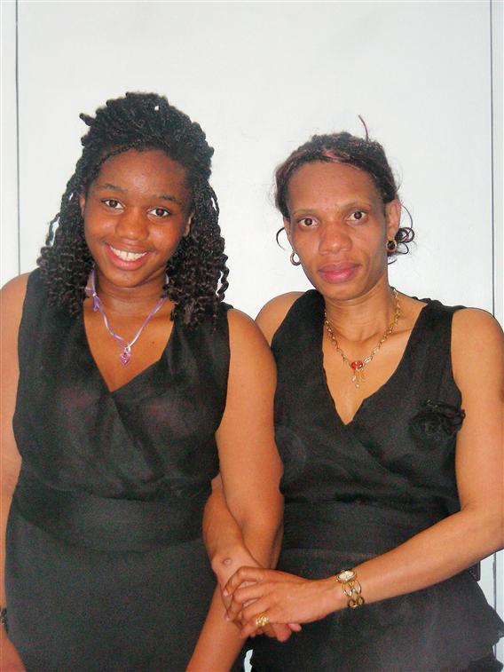 Madame, Bueke Diasolua et sa fille