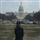 Ramazani devant le Capitol (Washington DC)