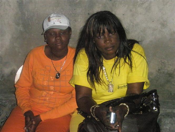Maguy et Brenda à Kinshasa