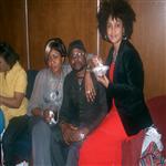 Bijou Mabuta(mon Amour),Guy Kalamabi(Ghay) et l'amie de ma femme Nana Mazunda. 